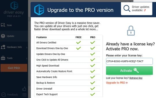 Driver Easy Pro v5.7.3 Crack Con Clave De Licencia 2023