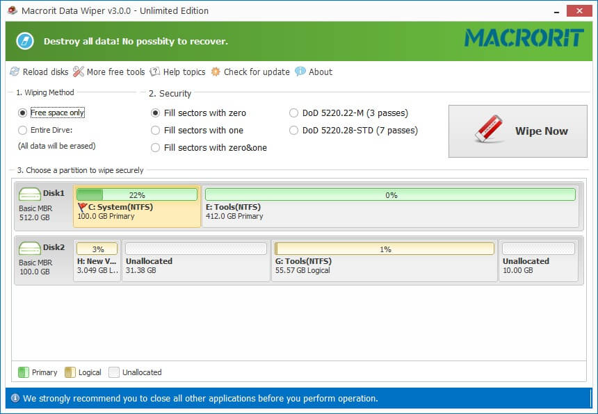 Macrorit Data Wiper 6.9.9 for iphone instal